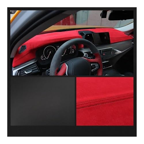 UNCLE LIAO Auto Armaturenbrett Abdeckung Matte,für Alfa Romeo Giulia Stelvio 2015 2016 2017 2018 2019 2020 2021 2022 (LHD) rutschfeste Sun Shade Pad Instrumentenabdeckung Schutzteppich Styling.,B von UNCLE LIAO