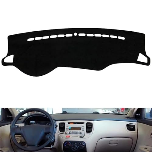 UNCLE LIAO Auto Armaturenbrett Abdeckung Matte,für KIA Rio 2 2005 2006 2007 2008 2009 (LHD) rutschfeste Sun Shade Pad Instrumentenabdeckung Schutzteppich Styling. von UNCLE LIAO