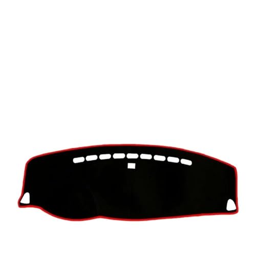 UNCLE LIAO Auto Armaturenbrett Abdeckung Matte,für Outlander 2006 2007 2008 2009 2010 2011 2012 (LHD) rutschfeste Sun Shade Pad Instrumentenabdeckung Schutzteppich Styling.,Red von UNCLE LIAO