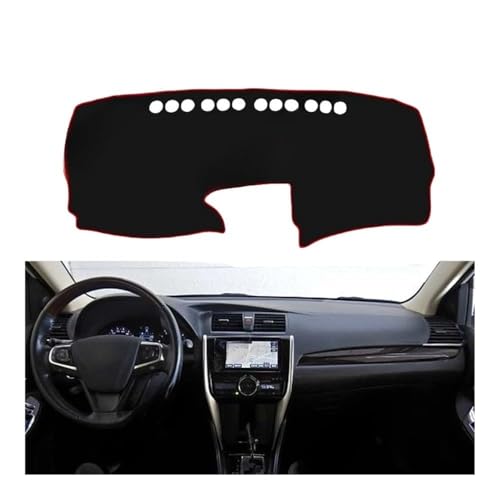 UNCLE LIAO Auto Armaturenbrett Abdeckung Matte,für Premio Allion 2012 2013 2014 2015 2016 2017 2018 (LHD) rutschfeste Sun Shade Pad Instrumentenabdeckung Schutzteppich Styling.,Red von UNCLE LIAO