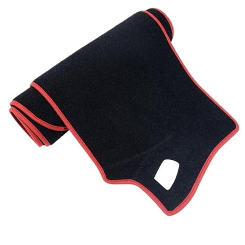 UNCLE LIAO Auto Armaturenbrett Abdeckung Matte,für SM7 SM5 EX2 EX1 Safrane 2004 2005 2006 2007 2008 2009 2010 2011 (LHD) rutschfeste Sun Shade Pad Instrumentenabdeckung Schutzteppich Styling.,Red von UNCLE LIAO