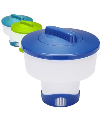 Pool Chlor Floater Faltbar Chlortablettenschwimmer Chlor Floater 3 Zoll Tabletten Schwimmender Chlor Spender für Pool Pool Tablet Floater Pool Floater für Chlortabletten Pool Chlor Floater Faltbar Chlortablettenschwimmer Chlor Floater 3 Zoll Tabletten Schwimmender Chlor Spender für Pool Pool Tablet Floater Pool Floater für Chlortabletten von UNCO
