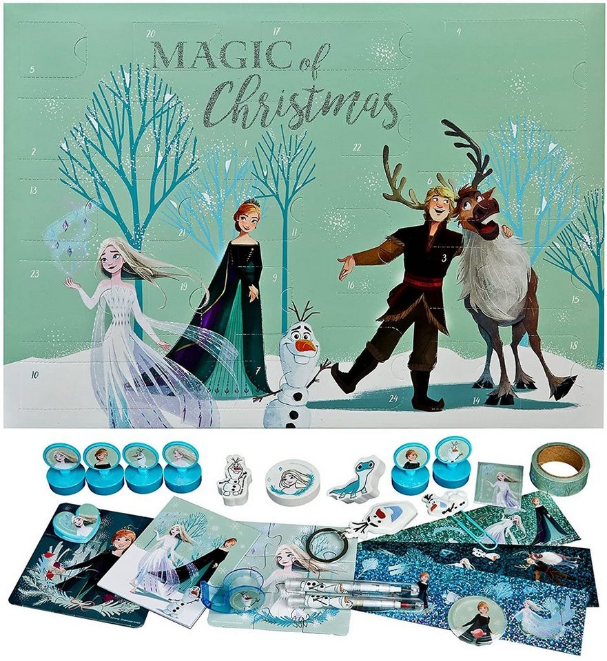 UNDERCOVER Adventskalender Undercover Adventskalender gefüllt Disney Frozen Mit Glitzereffekt FRT von UNDERCOVER