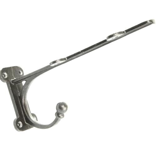 UNDERGROUND PARTS Regalhalterung aus Gusseisen, Vintage-Stil, Antik-Stil, mit Haken von UNDERGROUND PARTS