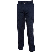 Arbeits-Cargohose Marineblau 52 245 g/m² 65 % Polyester kürzer geschnitten Arbeits-Cargohose Marineblau 52 245 g/m² 65 % Polyester kürzer geschnitten von UNEEK