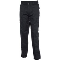 Arbeits-Cargohose Schwarz 52 245 g/m² 65 % Polyester kürzer geschnitten Arbeits-Cargohose Schwarz 52 245 g/m² 65 % Polyester kürzer geschnitten von UNEEK