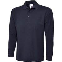 Classic langarm Poloshirt Marineblau M 220 g/m² Classic langarm Poloshirt Marineblau M 220 g/m² von UNEEK