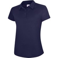 Damen Ultra atmungsaktives Polo-Arbeitsshirt Marineblau XL 200 g/m² 100 % Polyester Damen Ultra atmungsaktives Polo-Arbeitsshirt Marineblau XL 200 g/m² 100 % Polyester von UNEEK