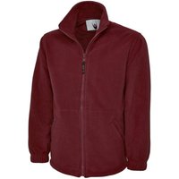 Extra dicke Unisex Fleecejacke 300 g/m² Antipilling Weinrot M Extra dicke Unisex Fleecejacke 300 g/m² Antipilling Weinrot M von UNEEK
