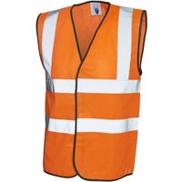 Hi Vis Warnschutzweste Gelb 4XL 120 g/m² 100 % Polyester Hi Vis Warnschutzweste Gelb 4XL 120 g/m² 100 % Polyester von UNEEK