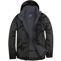 Premium Wasserdichte Outdoorjacke Unisex 220 g/m² Schwarz 3XL Premium Wasserdichte Outdoorjacke Unisex 220 g/m² Schwarz 3XL von UNEEK