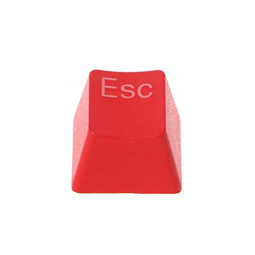 UNF Thick Red PBT Mechanische Tastatur ESC-Tastenkappe, Cherry R4 MX-Schalter OEM-Größe von UNF