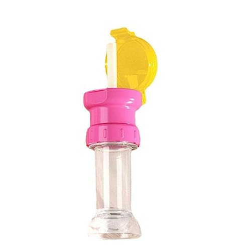 Selbsttrinkende Drehkappe Strohhalm Schnabeldeckel für Kleinkinder Babys mit 2 Größen Kappen Sicherheit Silikon Trainer Cup Deckel für Babys Strohhalm Deckel Wasserflasche Strohhalm Deckel Kinder von UNFAIRZQ
