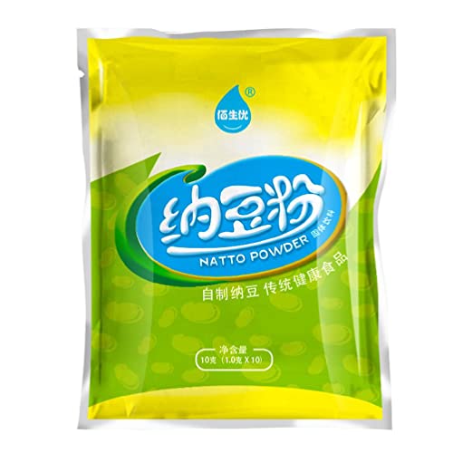 UNFAIRZQ 10g Hoch Aktivität Natto Pulver Fermentation Agent Bacillus Natto Maker Maschine Samen Machen Zubehör Nattokinase Fein Japan von UNFAIRZQ