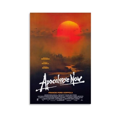 UNFANRWZW Apocalypse Now Classic Movie Poster Dekorative Malerei Leinwand Wandkunst Wohnzimmer Poster Schlafzimmer Malerei,Wandkunst Bilddruck Moderne Familienzimmer Dekor 16x24inch(40x60cm) von UNFANRWZW