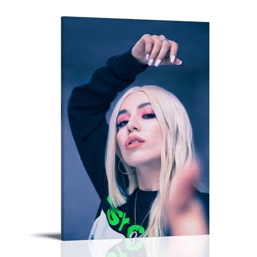UNFANRWZW Ava Max Aesthetic Art Poster Dekorative Malerei Leinwand Wandkunst Wohnzimmer Poster Schlafzimmer Malerei,Wandkunst Bilddruck Moderne Familienzimmer Dekor 12x18inch(30x45cm) von UNFANRWZW