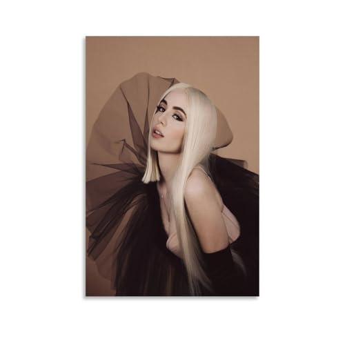 UNFANRWZW Ava Max Singer Character Poster Dekorative Malerei Leinwand Wandkunst Wohnzimmer Poster Schlafzimmer Malerei,Wandkunst Bilddruck Moderne Familienzimmer Dekor 16x24inch(40x60cm) von UNFANRWZW