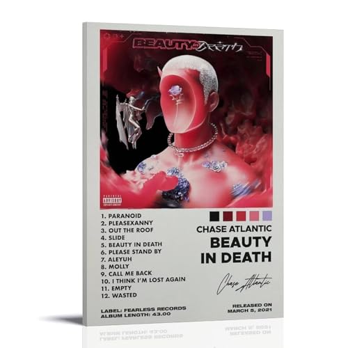 UNFANRWZW Chase Atlantic Classic Music Album 1 Poster Dekorative Malerei Leinwand Wandkunst Wohnzimmer Poster Schlafzimmer Malerei,Wandkunst Bilddruck Moderne Familienzimmer Dekor 24x36inch(60x90cm) von UNFANRWZW