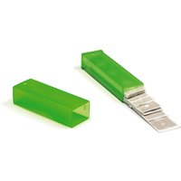 Unger Karbon-Ersatzklingen für Glasschaber 25 Stück, für Glasflächen, Schiebebox von UNGER