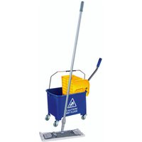 Unger Profi Putzset inkl. Putzeimer 15 L, Wischbezug und Flachmopp-Klappenhalter von UNGER