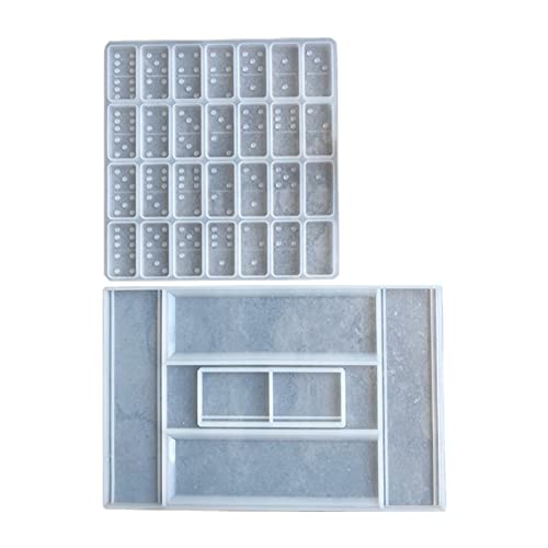 GHBOTTOM Domino-Epoxidharz-Form Domino-Aufbewahrungsbox Silikonform DIY Handwerk Schmuck Aufbewahrungskoffer Halter Gießwerkzeuge Domino-Epoxidharz-Form GHBOTTOM Domino-Epoxidharz-Form Domino-Aufbewahrungsbox Silikonform DIY Handwerk Schmuck Aufbewahrungskoffer Halter Gießwerkzeuge Domino-Epoxidharz-Form von UNGROL