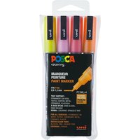 Marker posca PC-3M 4SZ Glitter von UNI-BALL