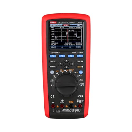 UNI-T 7720166 True RMS-Datenlogging-Multimeter, rot/grau von Uni-T