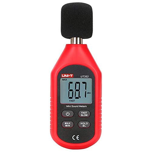 UNI-T Digital Schallpegelmessgerät,UT353 Tragbar Digital Sound Level Meter,Mess 30dBA~130dBA mit batterie UNI-T Digital Schallpegelmessgerät,UT353 Tragbar Digital Sound Level Meter,Mess 30dBA~130dBA mit batterie von UNI-TREND