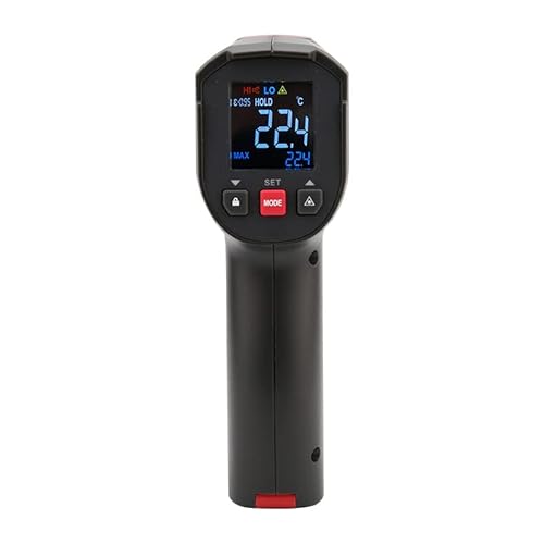 UNI-T Digital Thermometer UT306C Non-contact industrial Infrared Laser Temperature Meter Temperature Gun Tester-50-500(UT306C) von UNI-TREND