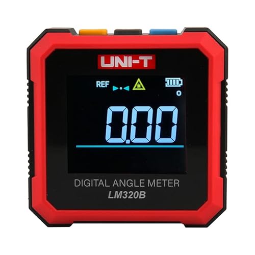 UNI-T LM320A LM320B Elektronischer Winkelmesser Digitaler Winkelmesser Magnetischer Neigungsmesser Winkeltester Schrägbox Hintergrundbeleuchtung (LM320B) von UNI-TREND