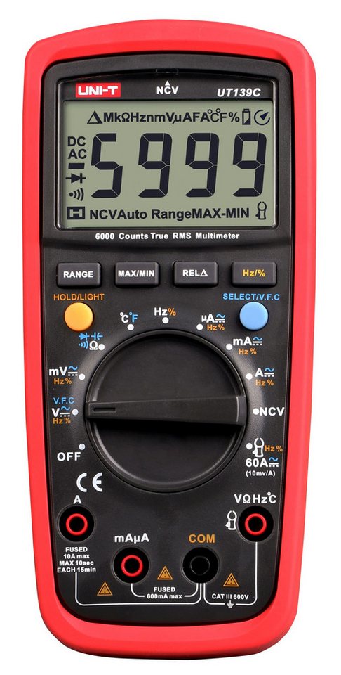 UNI-T Multimeter UNI-T True RMS Digital-Multimeter UT139C von UNI-T