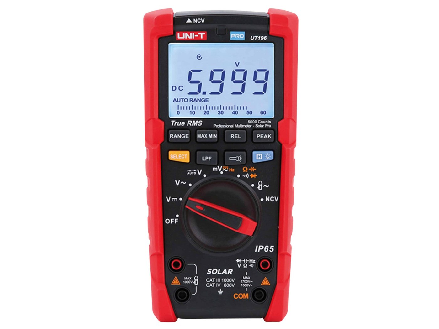 UNI-T Multimeter UNI-T True RMS Solar-Multimeter UT196 von UNI-T