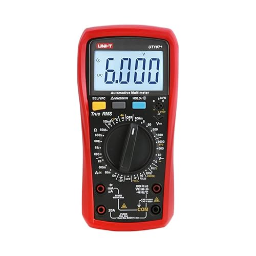 UNI-T UT107+ Automobile Multimeter High Precision True RMS Automobile Automatic Range Actual Value Digital Multimeter. von UNI-T