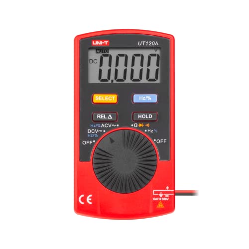 UNI-T UT120A/MIE0143 Digital-Multimeter, rot/schwarz von UNI-TREND