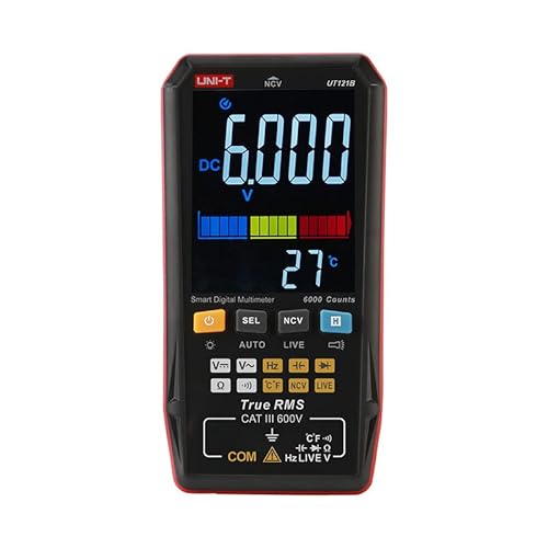 UNI-T UT122/UT121A/B Smart Digital Multimeter True RMS Voltage Frequency Dual Display NCV LIVE Auto Range 6199 Count Meter (UT121B) von UNI-TREND
