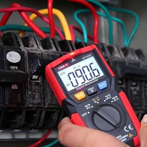 UNI-T UT125C Mini Pocket Digital Multimeter Temperature Tester Resistor Capacitor Frequency Diode NCV Test Low Voltage Display UNI-T UT125C Mini Pocket Digital Multimeter Temperature Tester Resistor Capacitor Frequency Diode NCV Test Low Voltage Display von UNI-TREND
