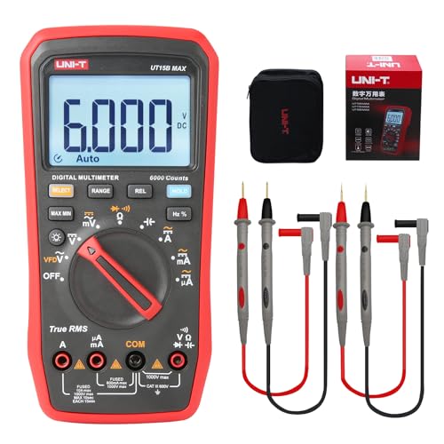 UNI-T UT15B Max Digital Multimeter VFD 1000V AC DC Amperemeter Voltmeter Widerstand Kapazität Frequenz Elektrisch Multimeter von UNI-TREND