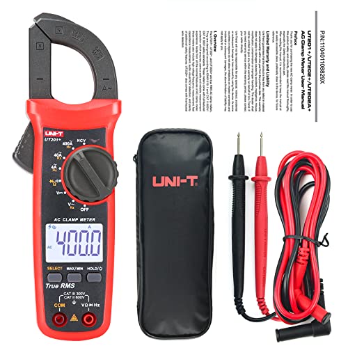 UNI-T UT201+ Digital Clamp Meter 4000 counts Multimeter auto range True-RMS-Zangenmessgerät DC current meter UNI-T UT201+ Digital Clamp Meter 4000 counts Multimeter auto range True-RMS-Zangenmessgerät DC current meter von UNI-TREND