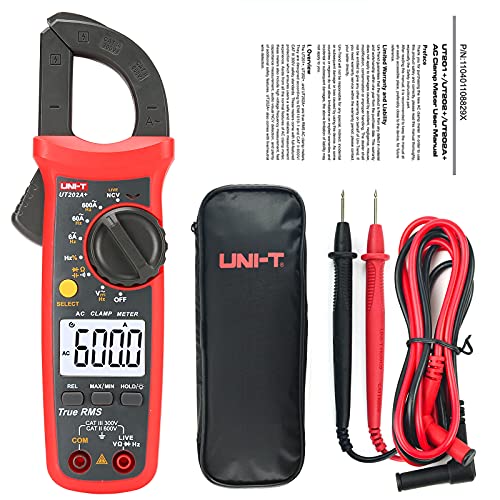 UNI-T UT202A+ Digital clamp meter 6000 Counts Auto Range True RMS Backlight NCV Multimeter UNI-T UT202A+ Digital clamp meter 6000 Counts Auto Range True RMS Backlight NCV Multimeter von UNI-TREND