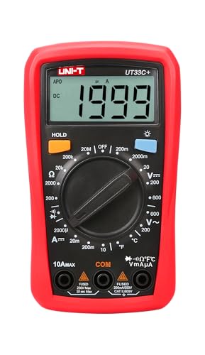 UNI-T UT33C+ Universal-Digitalmessgerät Digital-Multimeter AC/DC Messgerät Strommessgerät HOLD-Funktion UNI-T UT33C+ Universal-Digitalmessgerät Digital-Multimeter AC/DC Messgerät Strommessgerät HOLD-Funktion von UNI-TREND
