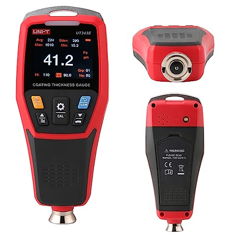 UNI-T UT343E Intelligent Digital Anzeige Beschichtung Dicke Messgerät Malen Dicke Messgerät Bluetooth Kommunikation von UNI-TREND