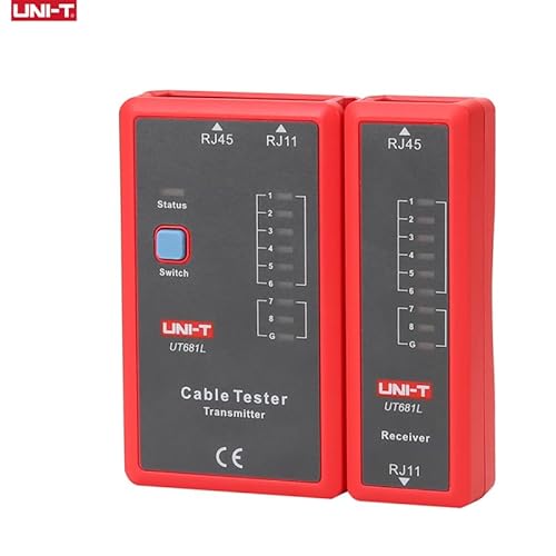 UNI-T UT681C Professional Kabel Tester Network RJ45 RJ11 BNC Telephone Wire Tracker Ethernet LAN Detector Line Finder UNI-T UT681C Professional Kabel Tester Network RJ45 RJ11 BNC Telephone Wire Tracker Ethernet LAN Detector Line Finder von UNI-TREND
