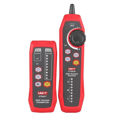 UNI-T UT683KIT LAN-Tester Netzwerkkabel Tracer Kabel Tracker RJ45 RJ11 Telephone Line Finder Repairing Networking Tool UNI-T UT683KIT LAN-Tester Netzwerkkabel Tracer Kabel Tracker RJ45 RJ11 Telephone Line Finder Repairing Networking Tool von UNI-TREND