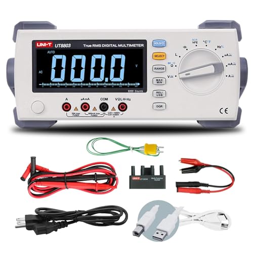 UNI-T UT8803E Digital Multimeter 200000 Counts 100kHz Frequency Response Reading Resolution 5K rdgs/s Fastest Test Rate UNI-T UT8803E Digital Multimeter 200000 Counts 100kHz Frequency Response Reading Resolution 5K rdgs/s Fastest Test Rate von UNI-TREND