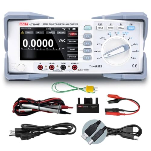UNI-T UT8804E Digital Multimeter 200000 Counts 100kHz Frequency Response READING RESOLUTION 5K rdgs/s Fastest Test Rate UNI-T UT8804E Digital Multimeter 200000 Counts 100kHz Frequency Response READING RESOLUTION 5K rdgs/s Fastest Test Rate von UNI-TREND