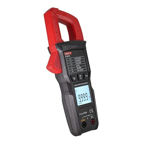 UNI-T Uni-trend Multimeter clamp meter UT202B UT202BT Digital clamp meter 600A DC Current Pliers Ammeter Voltage Tester Temperature Frequency Meter Auto Range(UT202T) von UNI-TREND