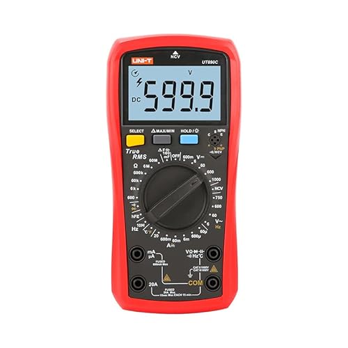 UNI-T Uni-trend Multimeter clamp meter UT890C UT890D+ Professional Digital Multimeter AC DC Ammeter Voltmeter Resistance Capacitance Frequency Meter(UT890C) von UNI-TREND