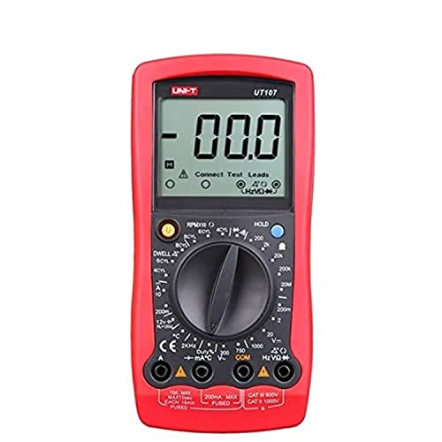 Uni-T UT-107 AC LCD Digital Multimeter Voltmeter Strom Messgerät MEßGERÄT Voltmeter von UNI-TREND