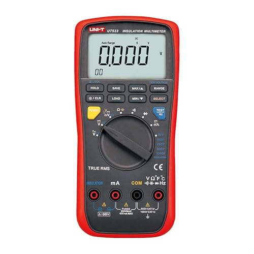 UNI-T UT533 True RMS Insulation Resistance Tester Digital Multimeter Auto Range AC DC Ohm Megohmmeter Voltmeter Kapazität Test UNI-T UT533 True RMS Insulation Resistance Tester Digital Multimeter Auto Range AC DC Ohm Megohmmeter Voltmeter Kapazität Test von UNI-TREND