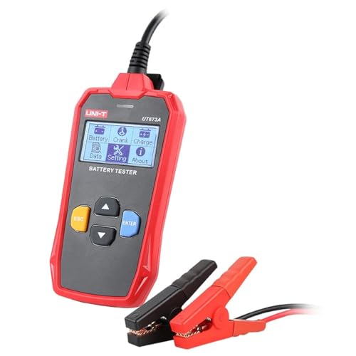 UNI-T Uni-trend Battery Tester UT673A UT675A UT677A Car Battery Tester Charger Analyzer 12V 24V Voltage Battery Test Car Battery Tester Charging Scanner Tool(UT673A) von UNI-TREND